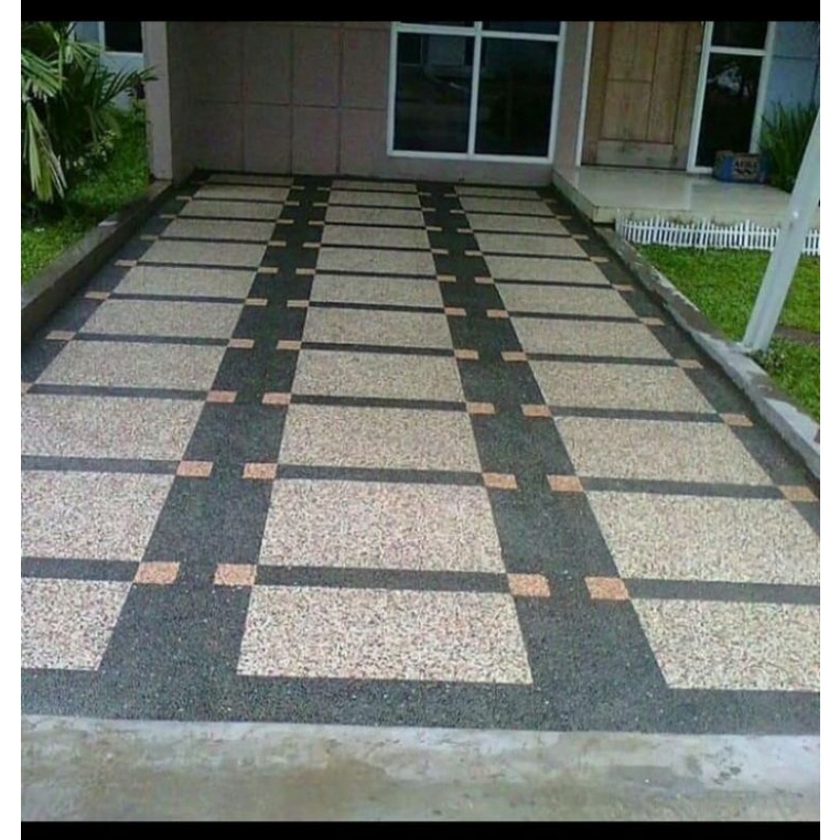 carport garasi batu sikat