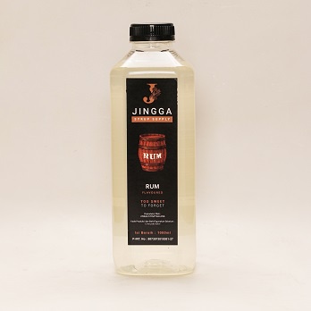 JINGGA Rum Syrup 1000ml - Sirup Rum Halal Untuk Kopi