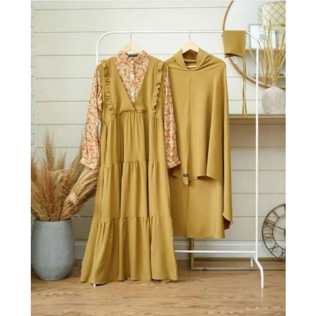 gamis wanita jubah kekinian