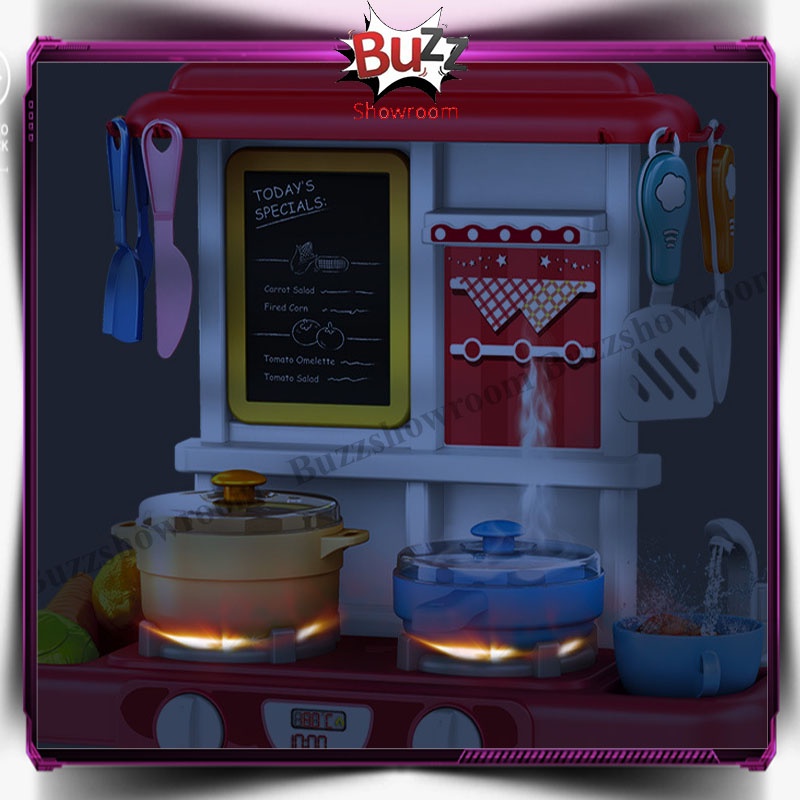 Kitchen Set Jumbo Mainan Anak Masak Masakan Dapur Besar SPRAYING MIST