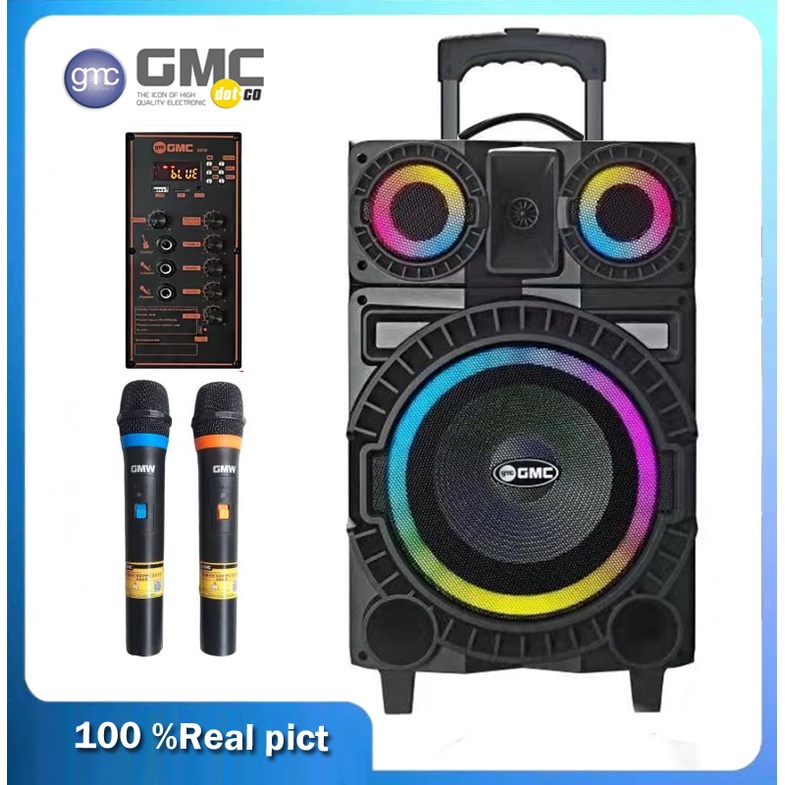 Jual Speaker Portable Gmc 897lwu 10 Inch Bluetooth Karaoke Extra Bass