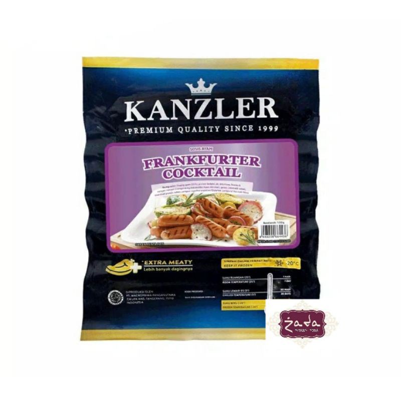 Kanzler Frankfurter Cocktail 500Gr