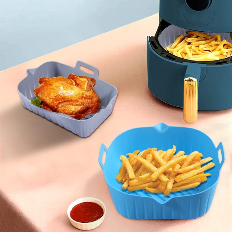 Mi.more Panci Air Fryer Bahan Silikon Pot Multifungsi Tahan Panas Dapat Digunakan Kembali Untuk Dapur