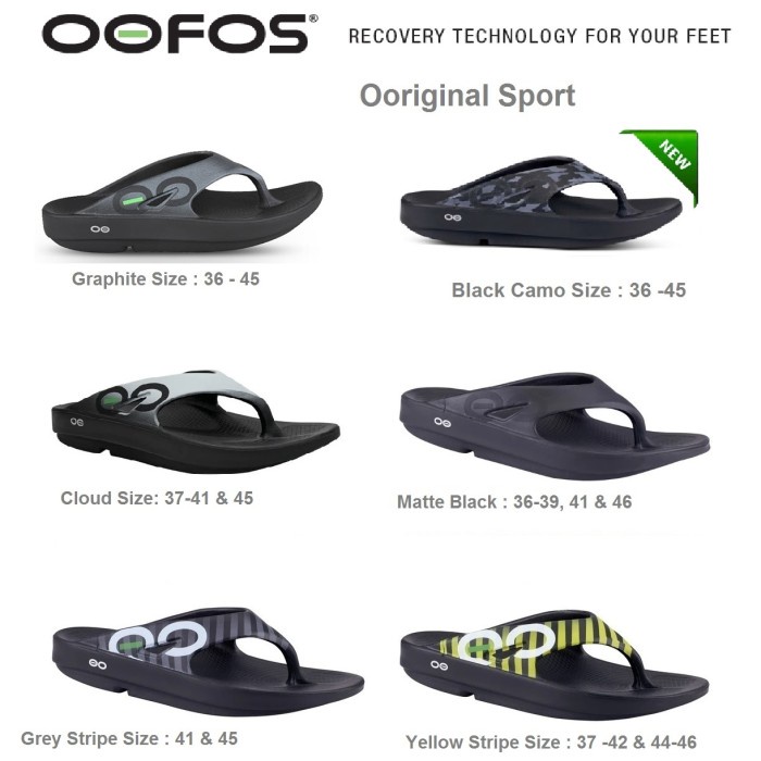 OORIGINAL SPORTS ( Sandal Oofos u. recovery dan Plantar Fascities)