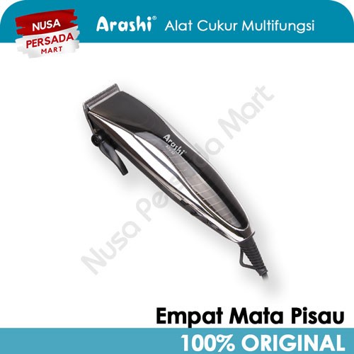 Alat Cukur Rambut Arashi ASV 52 Hair Clipper Alat Mesin Cukur Rambut + Aksesoris(D3I1) Alat Cukur Ra