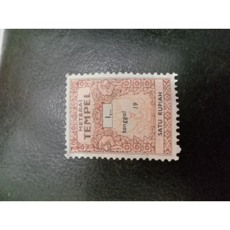 

materai tempel 1 rupiah 1960 sampai 1970