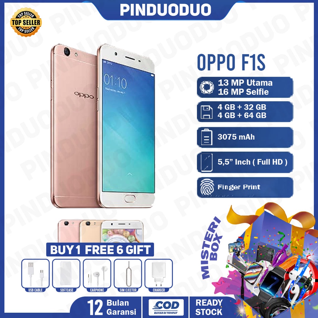 HP OPPO MURAH OPPO F1s4/64gb hp murah Garansi satu TAHUN