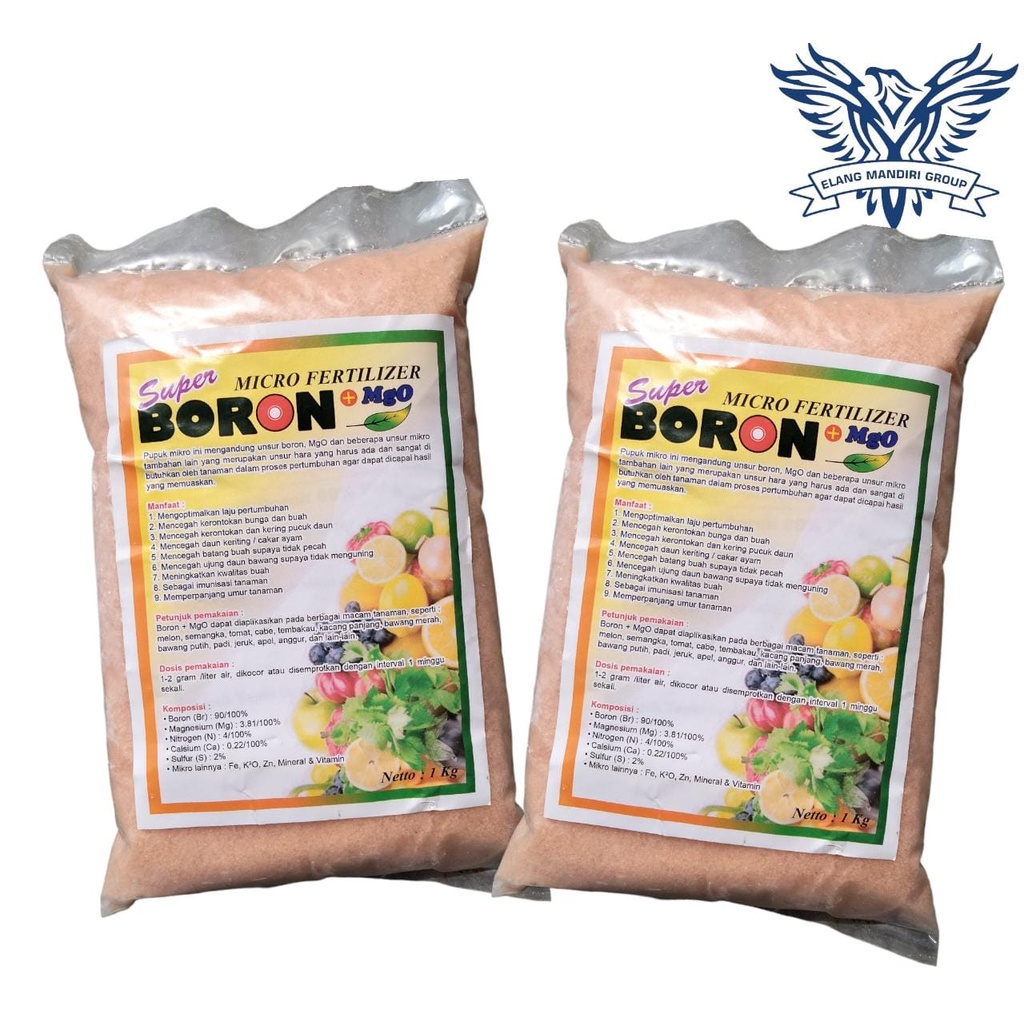 Pupuk Super BORON + MgO 1Kg