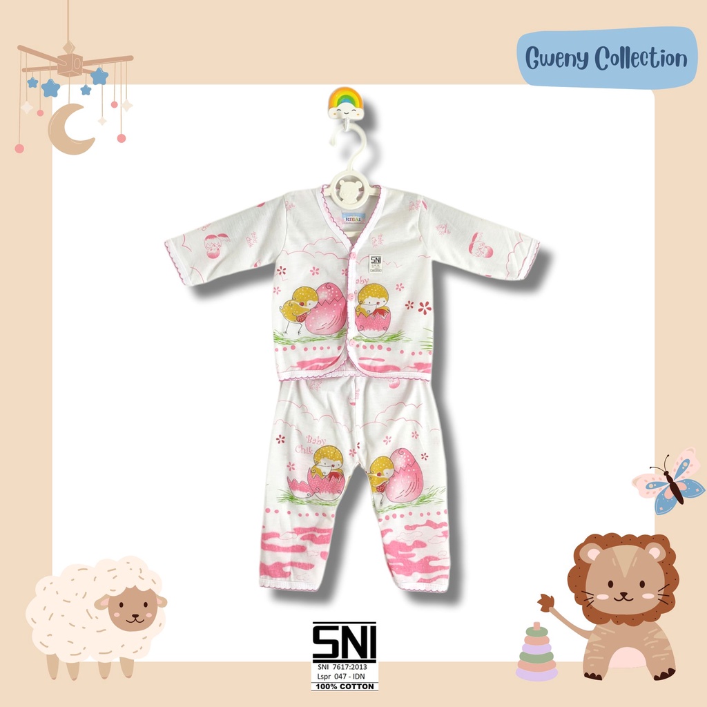 SETELAN BAJU LENGAN PENDEK / SETELAN BAJU BAYI MURAH / SETELAN BAJU ANAK MURAH (ACN)