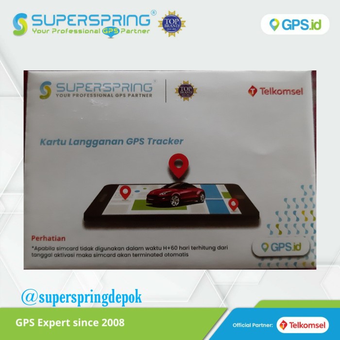 KARTU TELKOMSEL HALO PAKET GPS TRACKER KHUSUS GPS SUPERSPRING