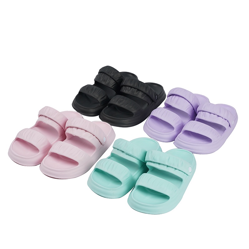 998 Sandal Gunung Wanita Slip On 2in1 Korean Style, Sendal Slop Eva Ban Dua 998 Promo Sen