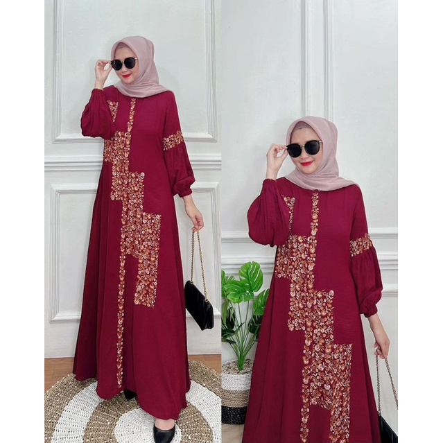 GAMIS MAROKO TERBARU GAMIS ART FASHION