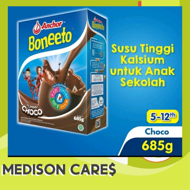 boneeto anchor beneeto susu bubuk vanila choco | 685 gr