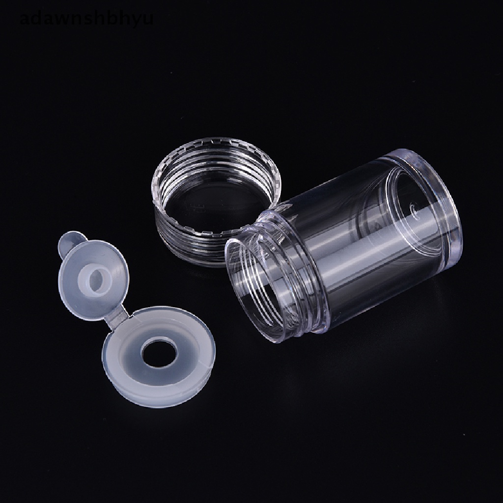 Adawnshbhyu 1Pc 10ml Ayak Kosmetik Empry Loose Powder Jars Wadah Tutup Ulir DIY Makeup ID