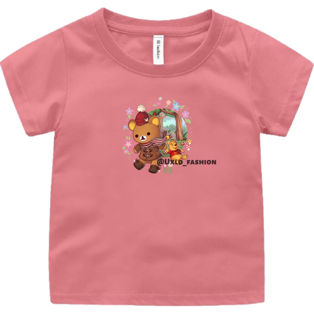 BAJU KAOS MURAH ANAK PEREMPUAN UMUR 2-9TAHUN MOTIF WINN1 P00 UXLO FASHION