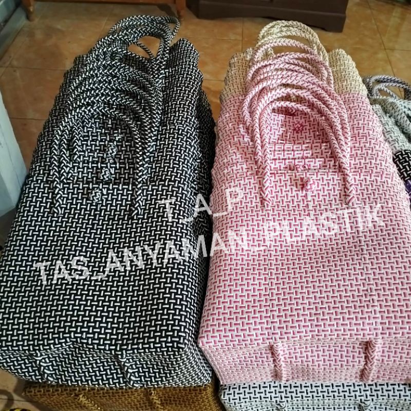 Tas Anyaman Plastik Tas Jali Jali Premium Size Jumbo