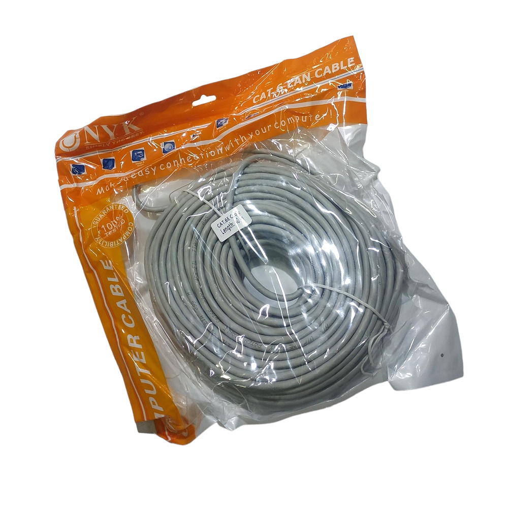 NYK Kabel Lan UTP Cat6E 40M Internet Ethernet Cable