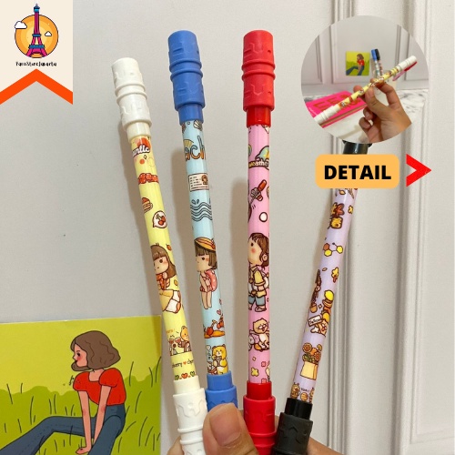 

Pulpen Gel Pen Magnet Putar Cewe Cute Sweet Girl Pen Gel Karakter Anime Terbaru Spinning Pen Gel Import Funny Fancy Stuff Best Gift Stationery For School Alat Tulis Kantor Sekolah Ready Grosir Kado Ulang Tahun READY COD
