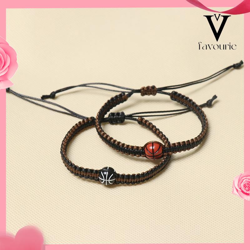 COD1 Pcs Gelang Couple Tali Fashion Korea Basket Gaya Untuk Pria Dan Wanita-FA