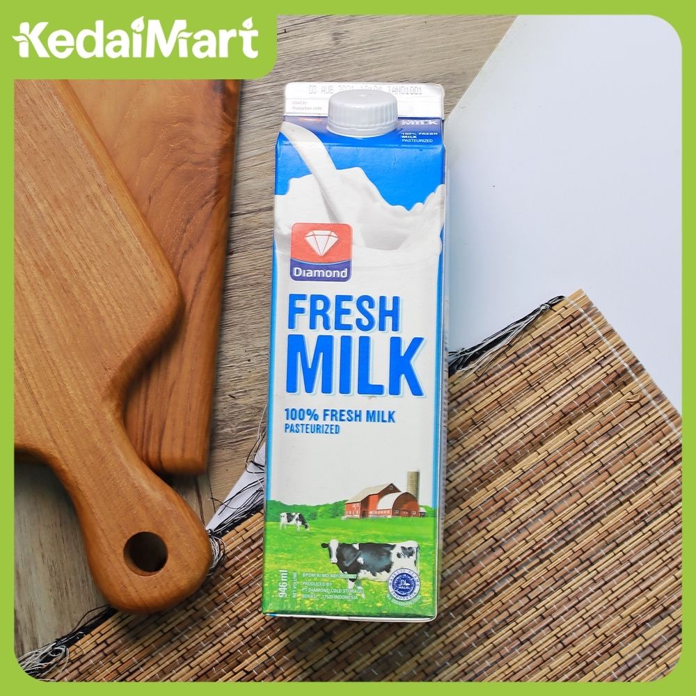 

Susu Diamond Fresh Milk Plain 946 ml