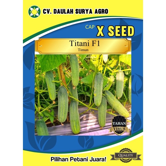 

Timun lalap x seed titani f1 20gr