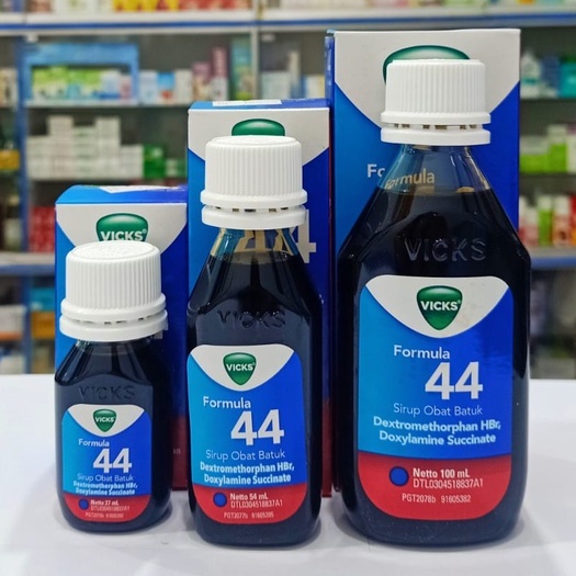 Vicks Formula 44 Obat Batuk Kering Dewasa