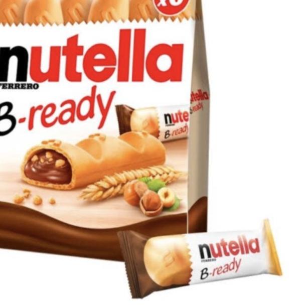 

TOP PRODUK Biskuit Nutella B-Ready Bready Be Ready Pack 132Gr 132 Gr isi 6~