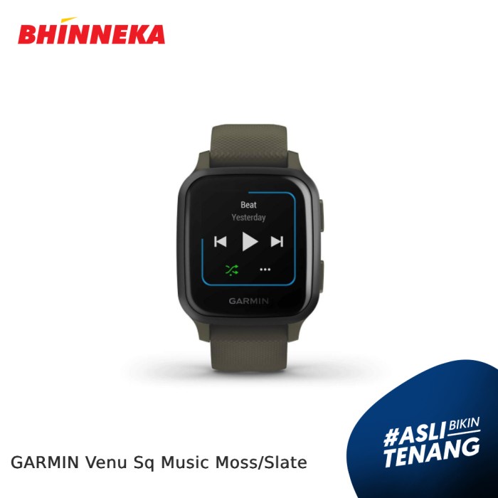 GARMIN Venu Sq Music SmartWatch Garansi Resmi Garmin Original