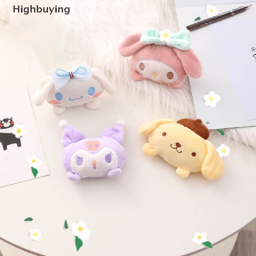 Hbid Lucu Sanrio Kartun Boneka Mainan Bros Mewah Bentuk Lucu Lembut Lencana Aksesoris Dekorasi Rumah Kartun Tas Pin Ransel Liontin Dekorasi Hadiah Glory