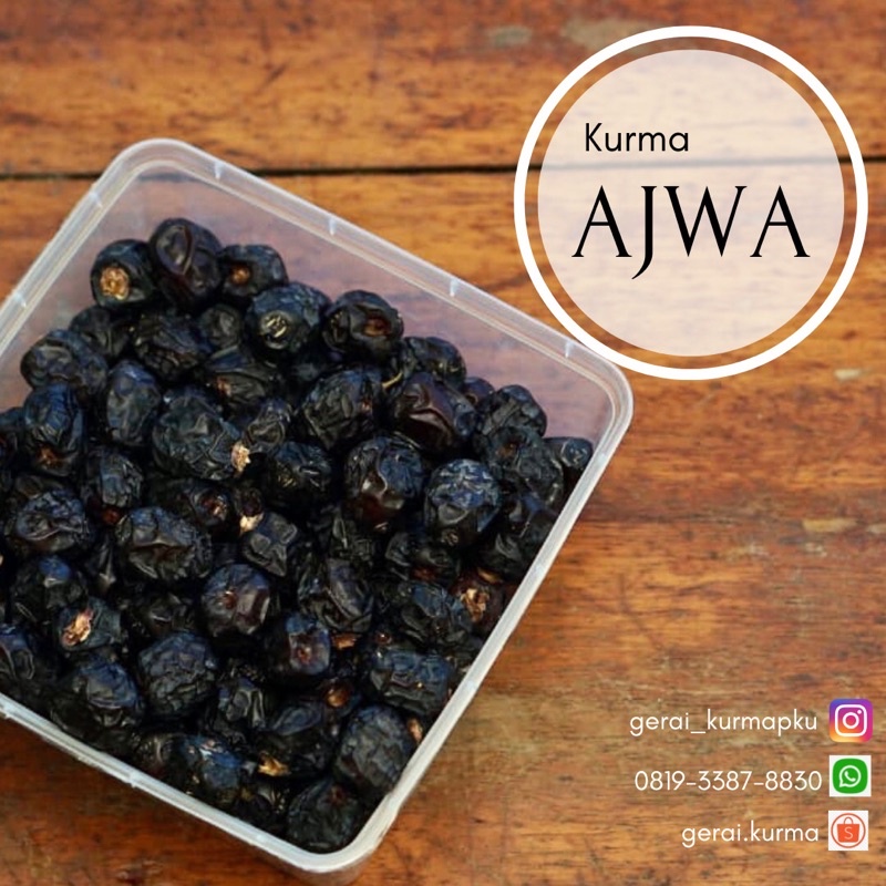 

KURMA AJWA / KURMA NABI / KURMA HITAM / KURMA ENAK