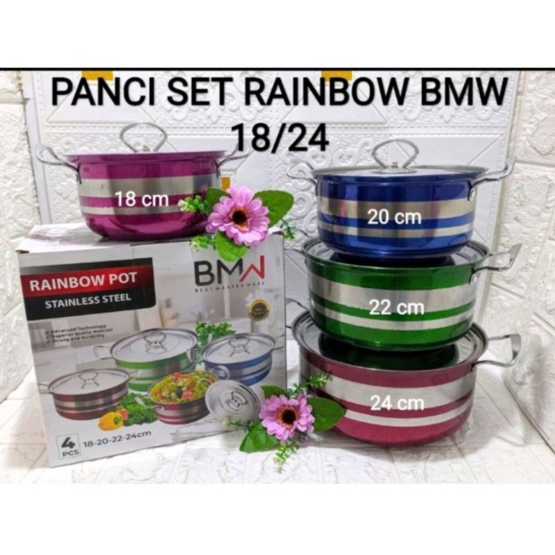 Panci Pelangi Rainbow Bmw