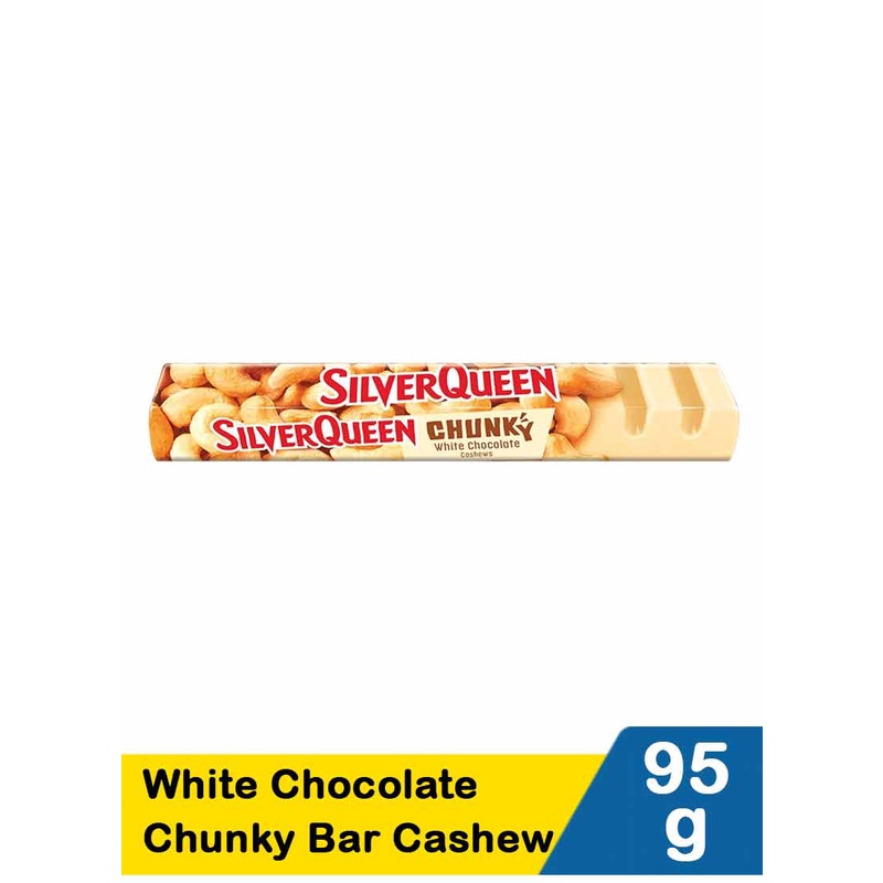 

Silver Queen White Chocolate Chunky Bar Cashew 95G