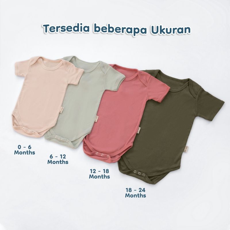 NICE KIDS - BASIC BODYSUIT - JUMPER ANAK - BODYSUIT BAYI - ROMPER BAYI