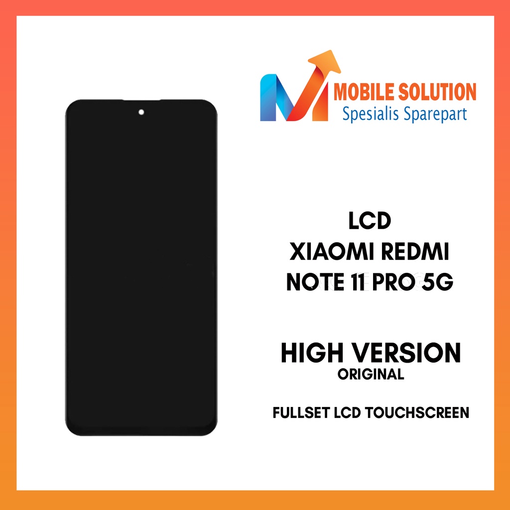 GrosIr Lcd Xiaomi Redmi Note 11 PRO 5G Original 100% Fullset Touchscreen Garansi 1 Bulan + Packing + Bubbel