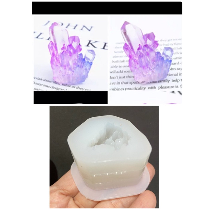 

Art Crystal Mold Stone Mold Cetakan Batu Kristal Jewelry Aksesoris Craft