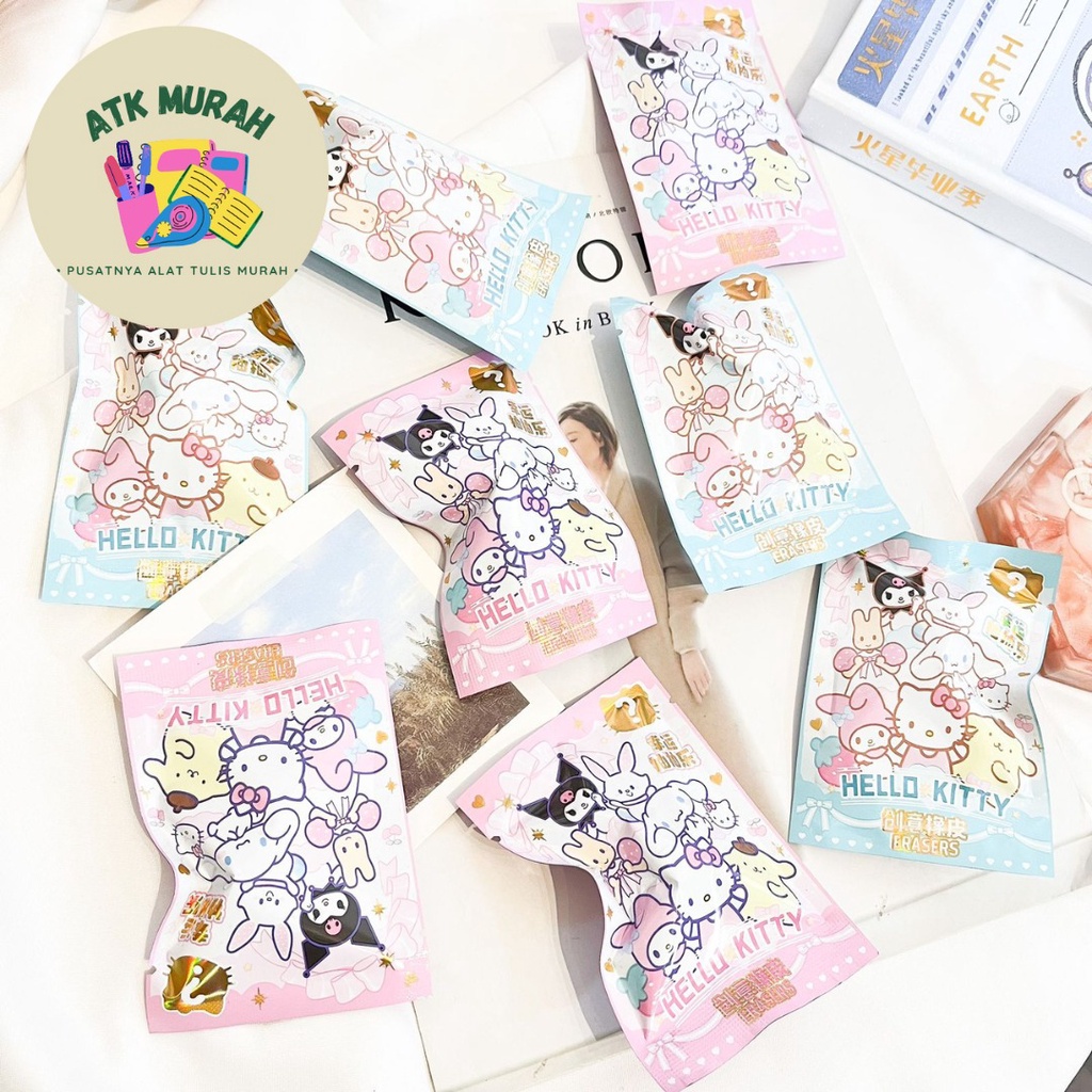 

PENGHAPUS PLASTIC BAG SANRIO B-1002 TERMURAH ERASER HAPUSAN LUCU IMUT COD KEKINIAN