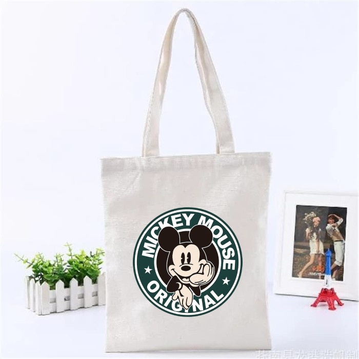 Totebag Tas Tote Mick3y Mouse Tote bag premium Totebag zipper totebag velcro Termurah