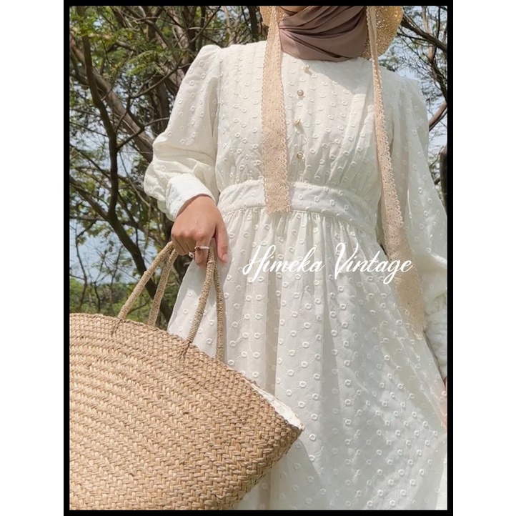 Lizzie Cotton Dress | Himeka Vintage