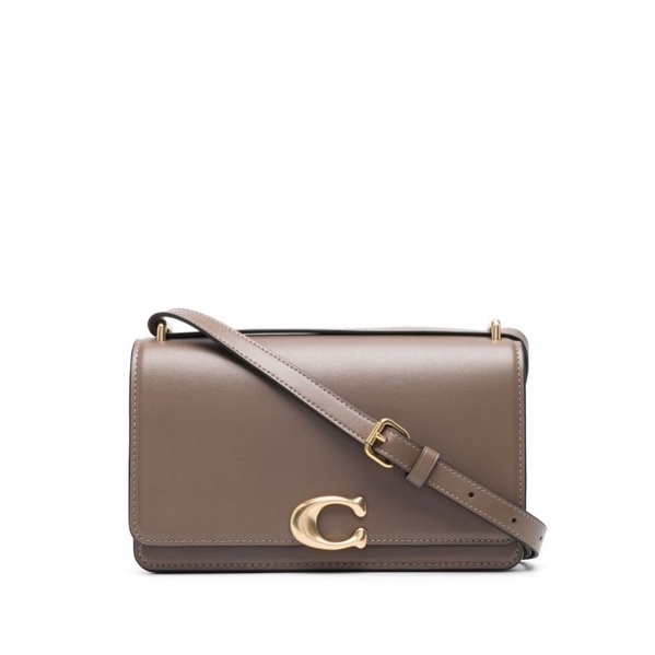 Coach Bandit Leather Shoulder Bag Taupe (C416)