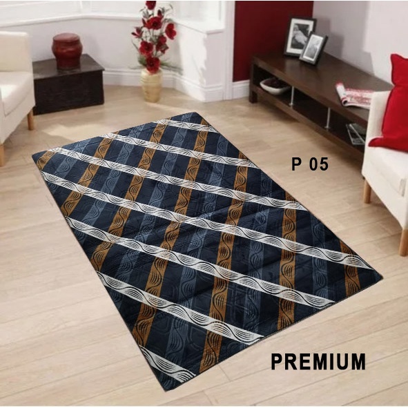 [150 x 190 Cm] Karpet Malaysia PREMIUM tebal 20mm Motif Minimalis