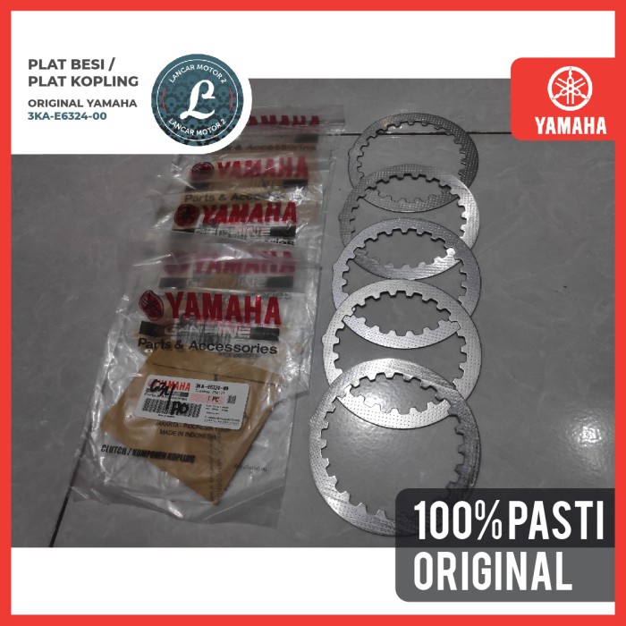 Plat Besi Kampas Kopling Rxking Rx King 1Set Original 100% Yamaha