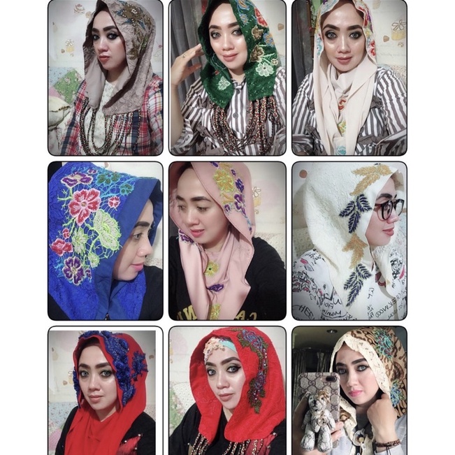 hijab instan / hijab hoodie / hijab capucong