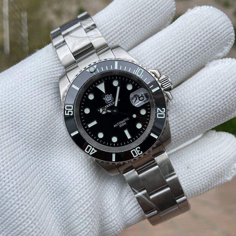 Steeldive SD1953 Sub Men Dive Watch V2 Black