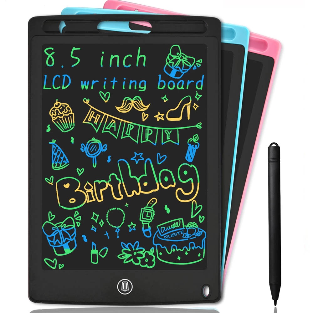 Papan Tulis Lcd Gambar Anak Drawing Writing Tablet - Papan  Untuk menggambar, membuat tulisan, berhitung, belajar anak