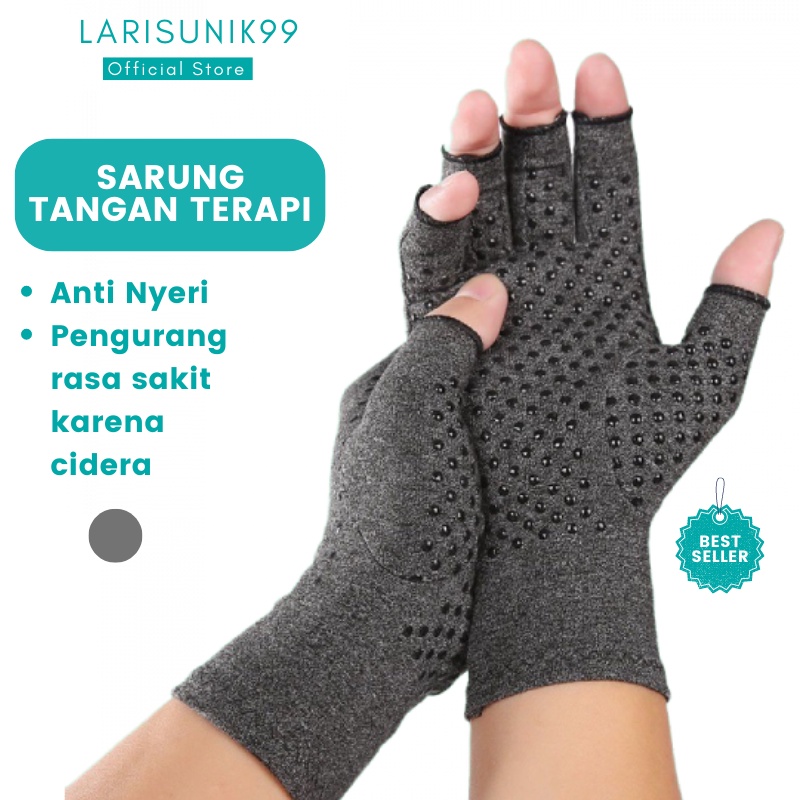 Sarung Tangan Terapi Kesehatan Wanita Serbaguna Multifungsi Pelindung Pergelangan Tangan Rematik Gym Fitness Sport Gloves Men Women Anti Radang Sendi Therapy Healt Arthritis Gloves Kompresi Premium Terbal Original