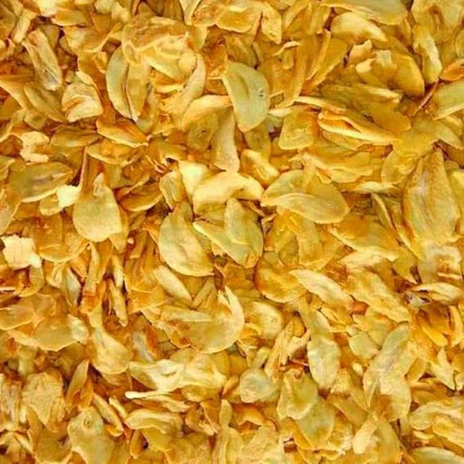 

SALE!!Bawang Putih Goreng Asli Tanpa Tepung 1Kg|KD1