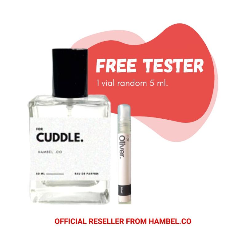CUDDLE PARFUME BY HAMBEL.CO | HAMBEL.CO PARFUME | FRUITY & FRESH (OFFICIAL DISTRIBUTOR)