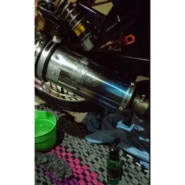 PEMBERSIH KARAT BLOK MESIN PEMBERSIH KERAK KENALPOT MOTOR 30 ML