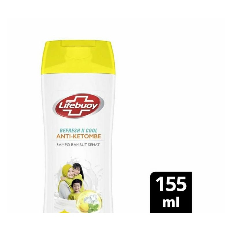 Lifebuoy Shampoo Anti Ketombe RefreshNCool 155mL