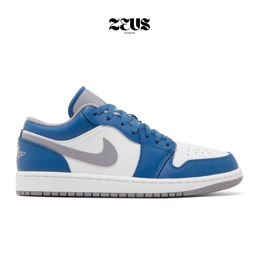NIKE AIR JORDAN 1 LOW TRUE BLUE ORIGINAL